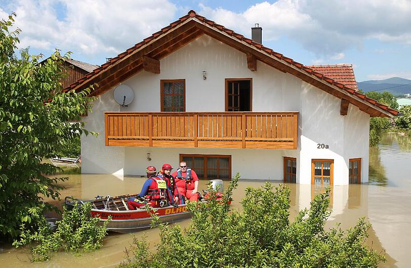 Aktuelle Fotos vom Hochwasser in Deggendorf: Fotos von der Flut.