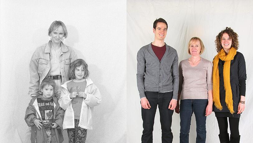 Die Sendlinger Familie Frühauf auf der Stadtteilwoche 1994 – und heute: Wie man sieht, sind die Knirpse von damals inzwischen erkennbar groß geworden. Die Sendlinger Familie Frühauf auf der Stadtteilwoche 1994 – und heute: Wie man sieht, sind die Knirpse von damals inzwischen erkennbar groß geworden.