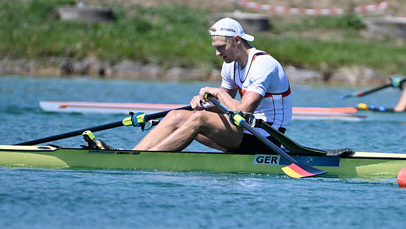 Ein Häufchen Elend auf dem Wasser: Ruder-Ass Oliver Zeidler verpasst bei der EM in München als Vierter eine Medaille, danach macht er die große Welle gegen die Verbandsführung.