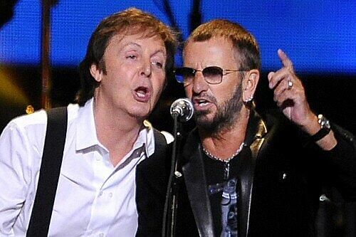 Paul McCartney und Ringo Starr