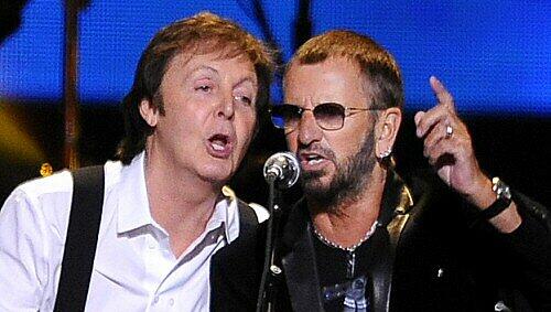 Paul McCartney und Ringo Starr