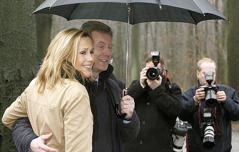 Bettina und Christian Wulff sind wieder glücklich