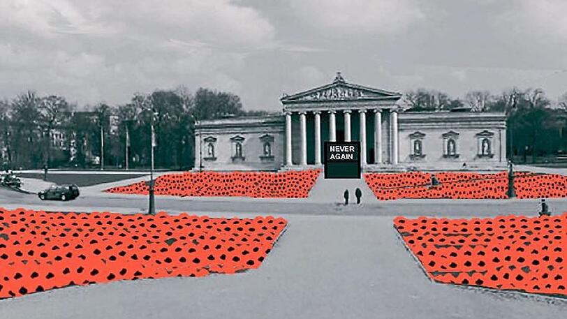 Ein Meer aus roten Blumen soll auf dem Königsplatz gepflanzt werden.