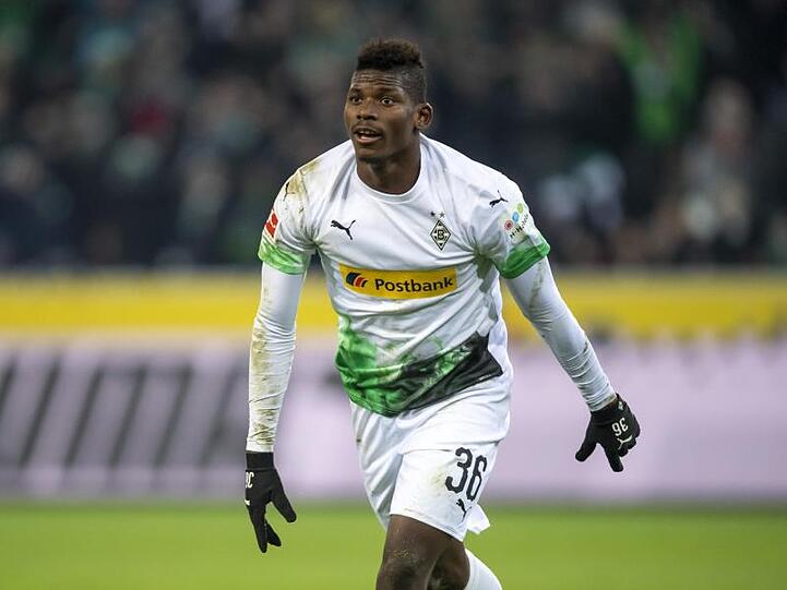 Gladbachs Breel Embolo zeigte gegen Freiburg eine starke Leistung.