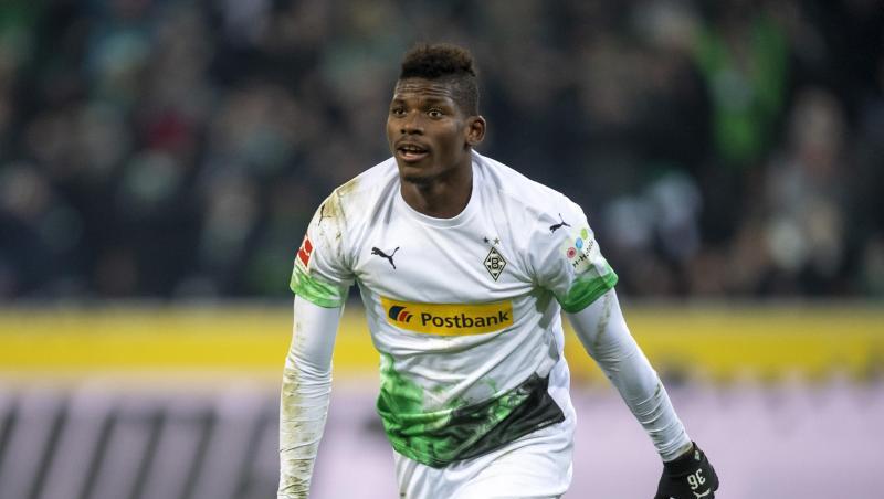 Gladbachs Breel Embolo zeigte gegen Freiburg eine starke Leistung. Gladbachs Breel Embolo zeigte gegen Freiburg eine starke Leistung.