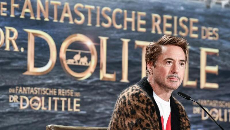 Robert Downey Jr. spricht in seinem neuen Film mit den Tieren. Robert Downey Jr. spricht in seinem neuen Film mit den Tieren.