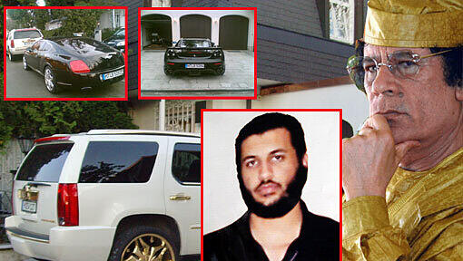 Starb angeblich bei einem Bombenangriff: Saif al-Arab Gaddafi.In München führte der Diktator-Sohn ein ausschweifendes Leben Starb angeblich bei einem Bombenangriff: Saif al-Arab Gaddafi.In München führte der Diktator-Sohn ein ausschweifendes Leben
