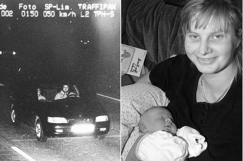 Da hat's pressiert: Susanne Ratzke und ihr Sohn Tjark, der im (geblitzten) Auto zur Welt gekommen ist.