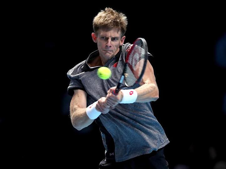 Nach dem Sieg über Kei Nishikori kann Kevin Anderson für das Halbfinale planen.