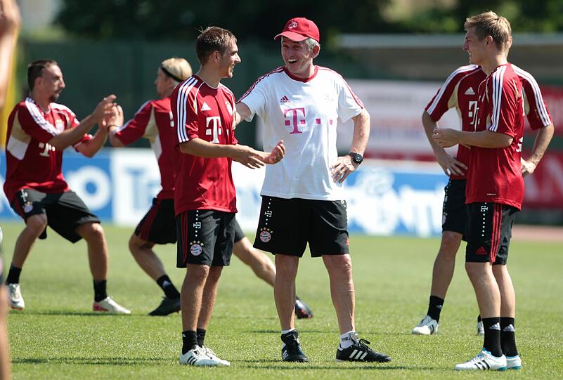 Spaßvogel Ribéry macht die Musik: Der Bayern-star übernahm im Trainingslager kurzerhand das DJ-Pult. Die Bilder