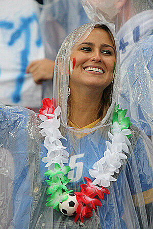 ...machte so manche Italienerin in Frischhaltefolie ein gute Figur.
