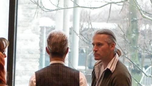 Michael Herrmann (r.), der Bruder von Ursula Herrmann mit seinem Vater. Er tritt als Nebenkläger auf. Michael Herrmann (r.), der Bruder von Ursula Herrmann mit seinem Vater. Er tritt als Nebenkläger auf.