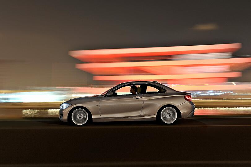 Ein knackiger Sportstyp: Die ersten Bilder vom neuen BMW 2er Coupé.