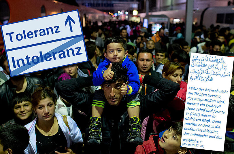 Unter den Flüchtlingen, die heuer in München angekommen sind, sind viele Muslime &ndash; sie sollen von der neuen Broschüre profitieren.