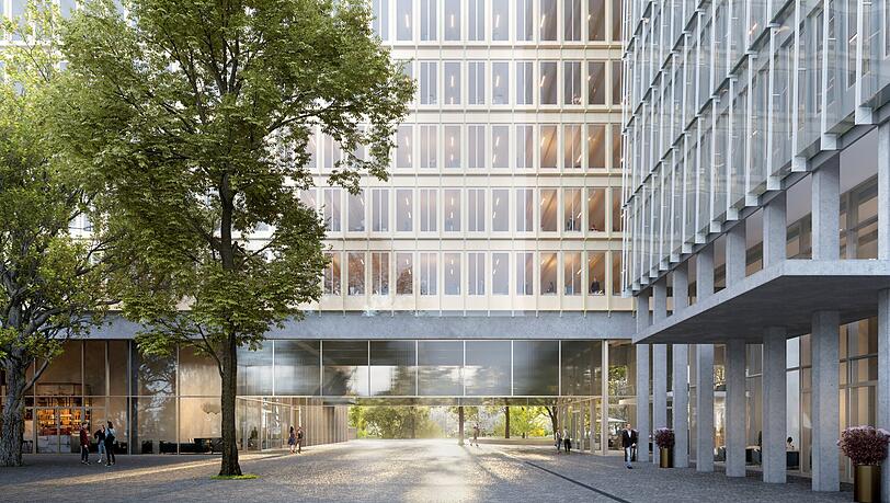 So soll das neue Hauptquartier der M&uuml;nchner Pensions-Beh&ouml;rde aussehen: Bis zu 700 Millionen Euro soll es kosten.