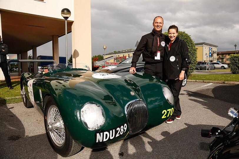 Bilder von der Mile Miglia 2013
