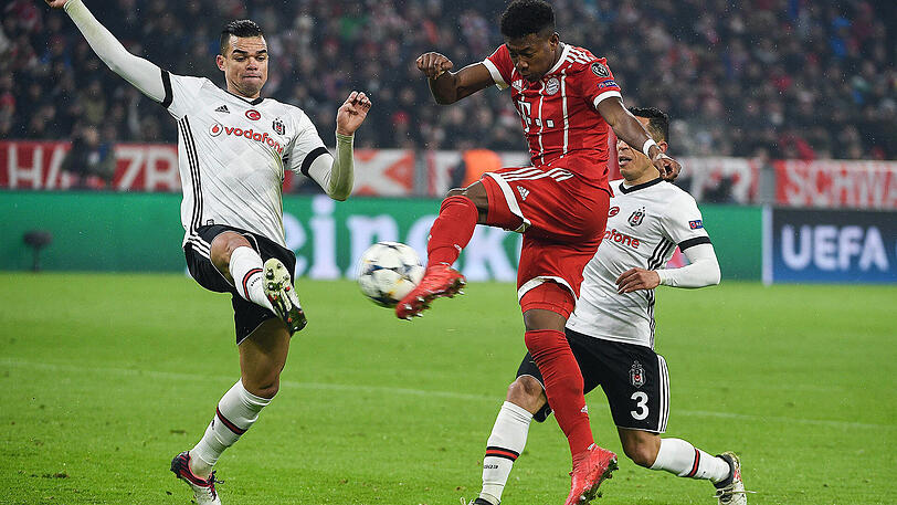 David Alaba: Note 2. Starke Leistung, vor allem im Offensivbereich. Sprintete immer wieder die Linie entlang, legte Müllers 1:0 (unfreiwillig) vor. Top!