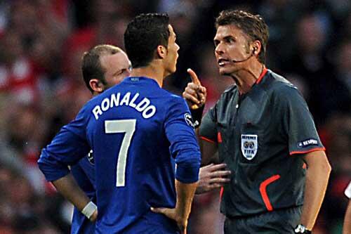 Roberto Rosetti (r.): er gilt als einer der besten Referees Europas