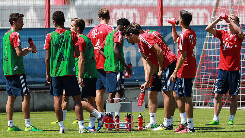 Insgesamt 18 Profis stehen Bayern-Trainer Carlo Ancelotti für die Asien-Reise zur Verfügung.