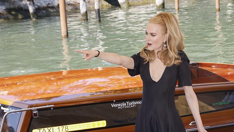 Nicole Kidman kommt zur Pressekonferenz des Films "Babygirl" in Venedig. Nicole Kidman kommt zur Pressekonferenz des Films "Babygirl" in Venedig.