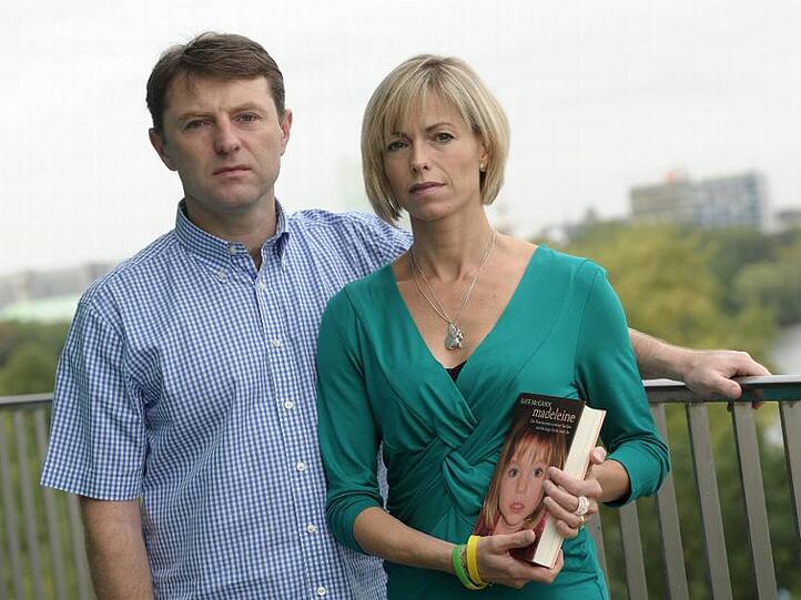 Maddies Eltern: Kate und Gerry McCann.