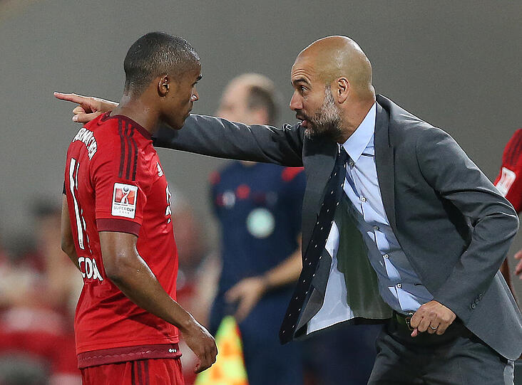 Immer weiter: Guardiola fordert von Costa und seinen Bayern alles ab.