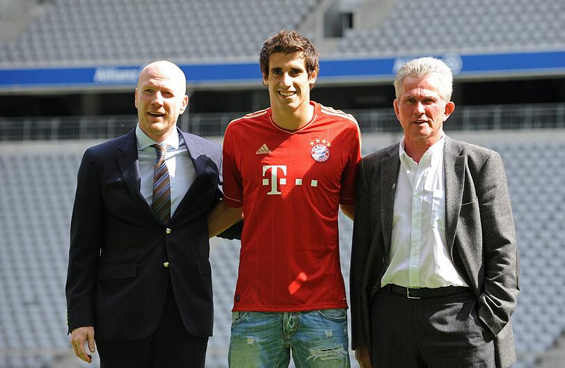 Am Donnerstag um 11.00 Uhr wurde Javier Martínez offiziell vorgestellt. Die Bilder aus der Allianz Arena.