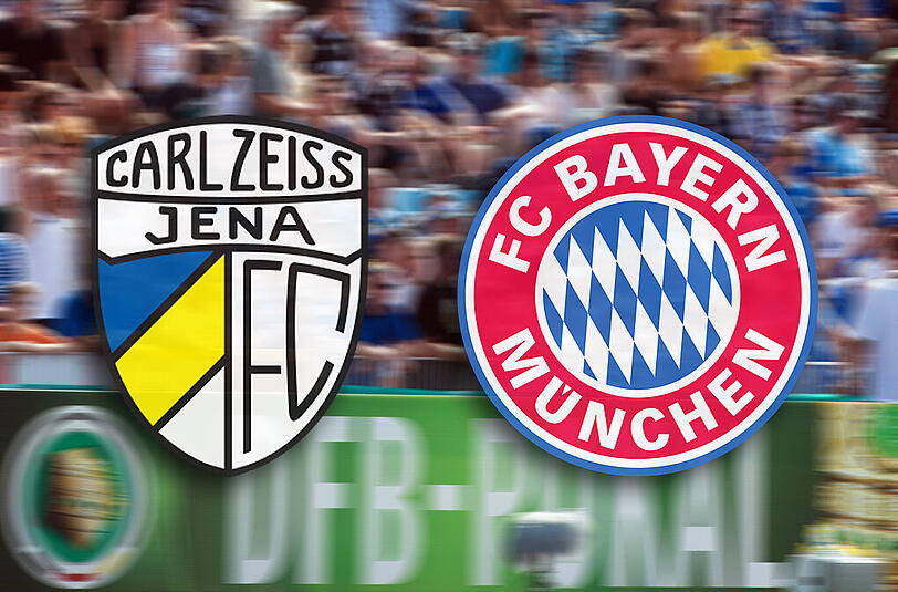 Das Spiel zwischen Carl Zeiss Jena und Bayern München wird nicht im Free-TV übertragen.