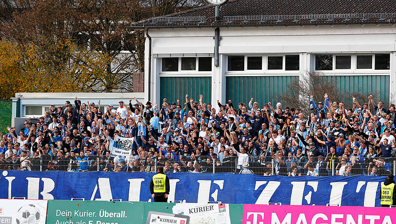 Beim Auswärtsspiel gegen die SpVgg Bayreuth konnte sich der TSV 1860 einmal mehr auf die Unterstützung seiner Fans verlassen.