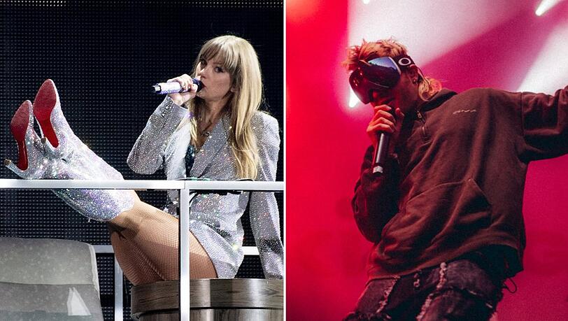 Nehmen den Platz auf der Spitze der Album- und Single-Charts ein: Taylor Swift und Ski Aggu.