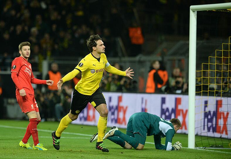 1:1-Unentschieden: Bilder zum Spiel Dortmund gegen Liverpool.