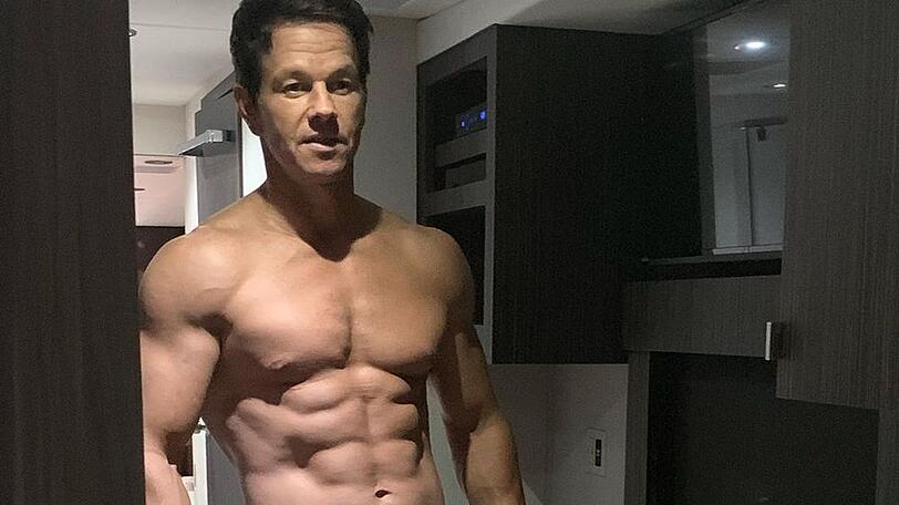An Schauspieler Mark Wahlberg lässt sich kein Gramm Fett erkennen