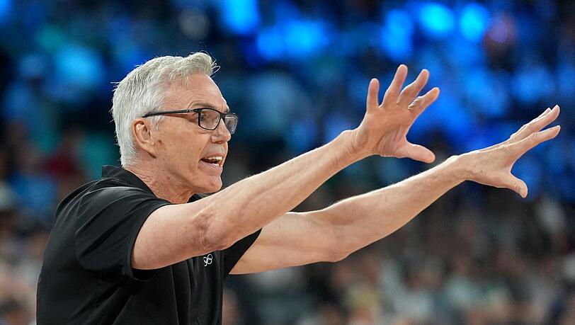 Bayern-Trainer Gorden Herbert kann mit dem Ergebnis seines Teams zufrieden sein.