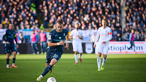 Traf für den TSV 1860 zum 1:0 gegen Ulm: Sigurd Haugen.