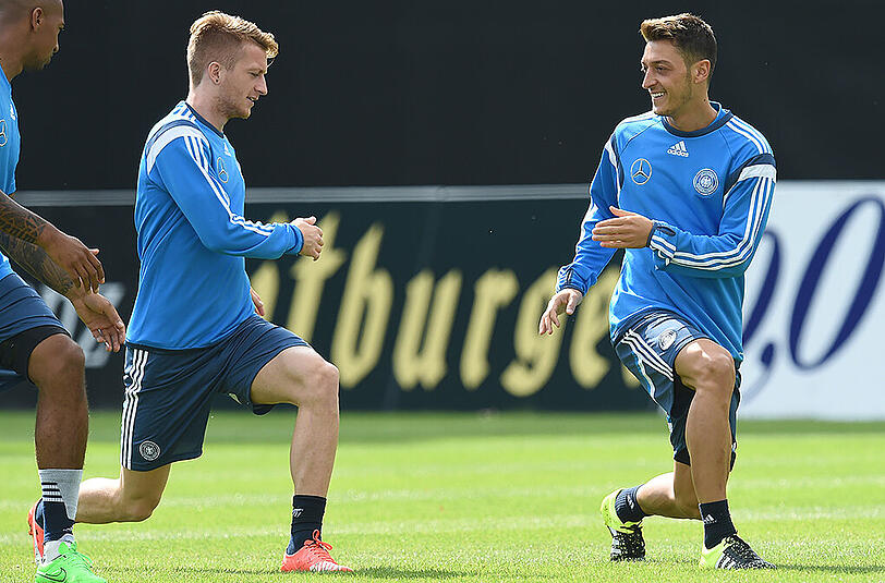 Die Bilder vom zweiten Trainingstag der deutschen Nationalelf bei der Vorbereitung auf das EM-Qualifikationsspiel gegen Polen.
