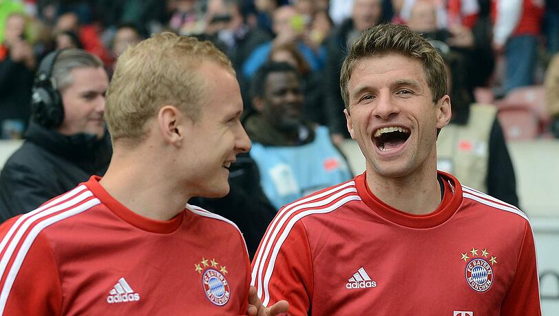 Sebastian Rode spielte zwei Jahre mit Thomas Müller beim FC Bayern.