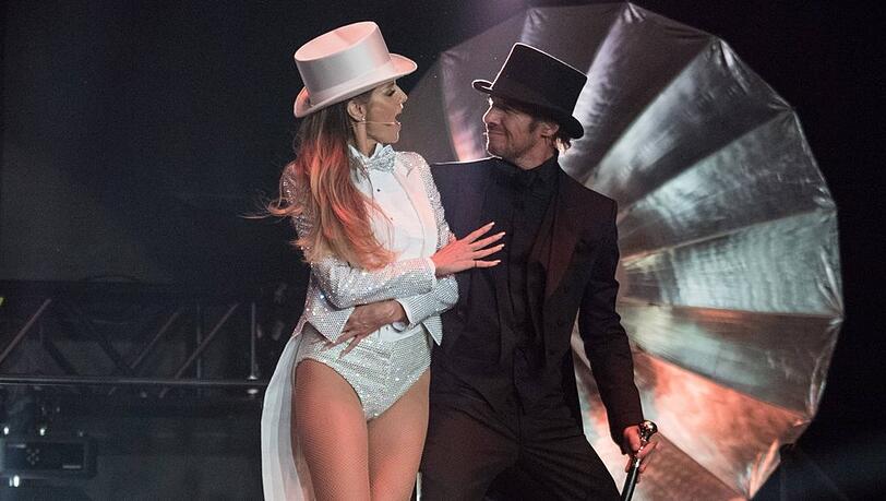 Heidi Klum und Thomas Hayo beim "GNTM"-Finale im vergangenen Jahr.