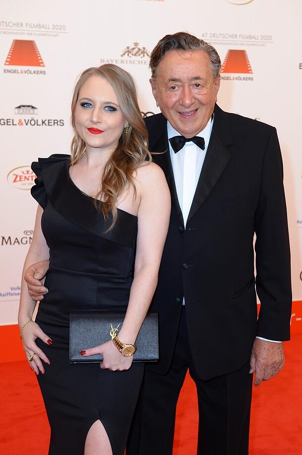 Richard "Mörtel" Lugner mit Tochter Jackie. Richard "Mörtel" Lugner mit Tochter Jackie.
