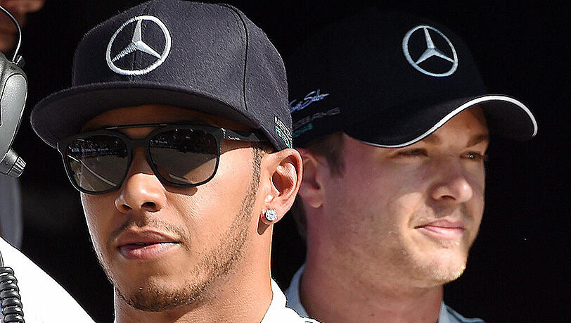 Wer holt sich den Weltmeister-Titel? Noch hat Lewis Hamilton die Nase vor Nico Rosberg. Wer holt sich den Weltmeister-Titel? Noch hat Lewis Hamilton die Nase vor Nico Rosberg.