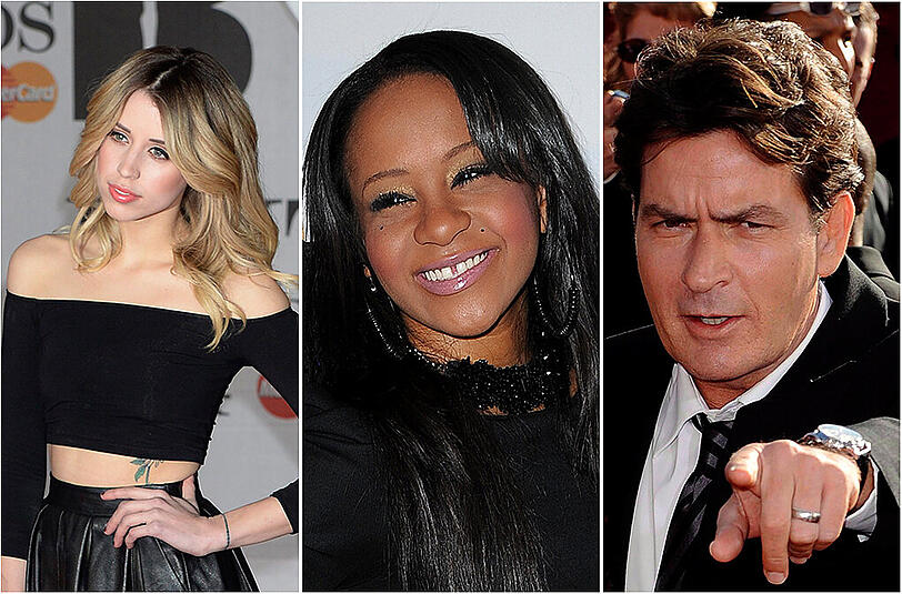 Peaches Geldof, Bobbi Kristina und Martin Sheen sind Kinder berühmter Eltern