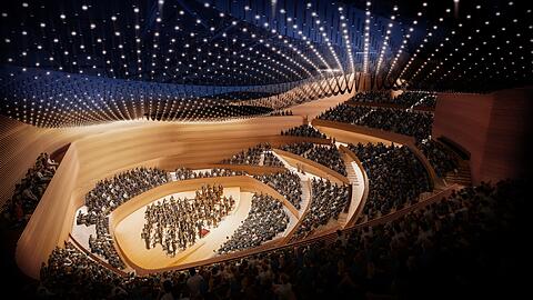In der neuen Philharmonie würde mehr Nähe für ein gesteigertes Konzerterlebnis sorgen. Aber jede Kritik am Gasteig wird von Teilen der Politik als Luxusproblem angesehen.