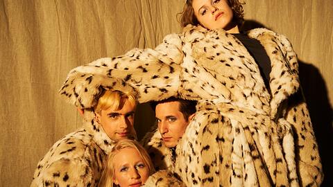 Luis August Krawen (links), Anne-Gesa Rajia Lappe, Thomas Hause und Katharina Stark.