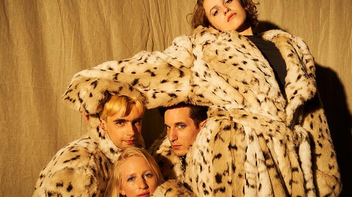 Luis August Krawen (links), Anne-Gesa Rajia Lappe, Thomas Hause und Katharina Stark.