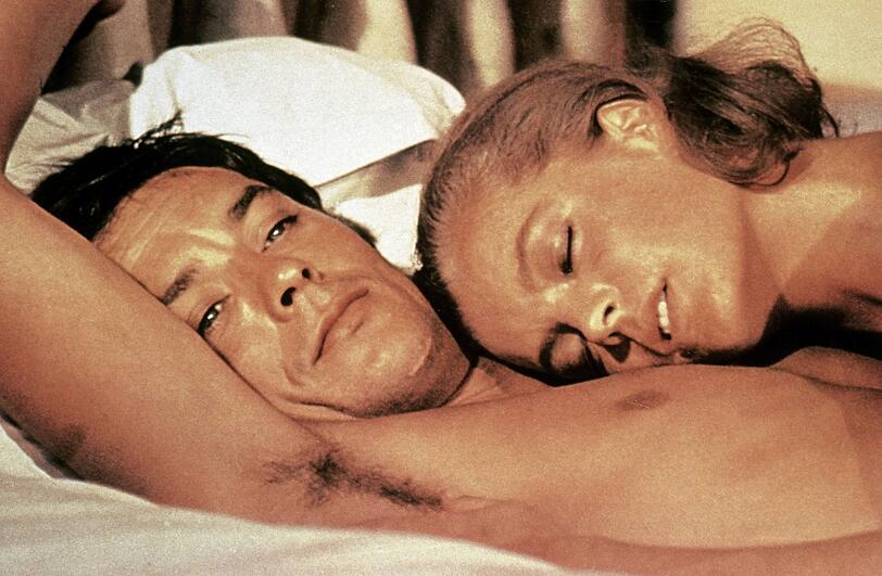Der letzte gemeinsame Film: Romy Schneider und Alain Delon in "Der Swimmingpool" (1969).