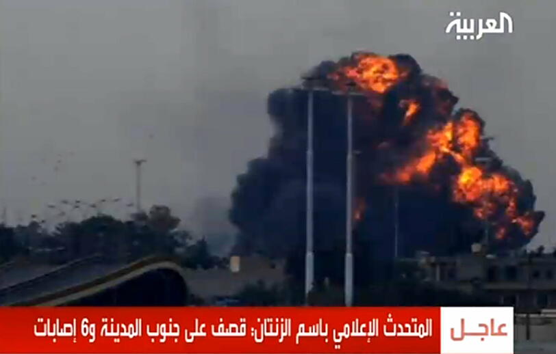 Libyen Kampfflugzeug