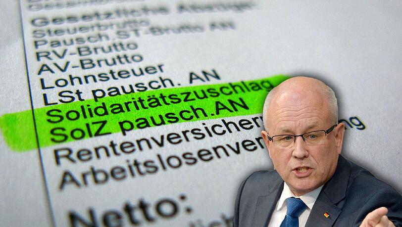 Volker Kauder hält eine Eingliederung des Solidaritätszuschlags in die Einkommens- und Körperschaftssteuer nicht für realisierbar. Volker Kauder hält eine Eingliederung des Solidaritätszuschlags in die Einkommens- und Körperschaftssteuer nicht für realisierbar.