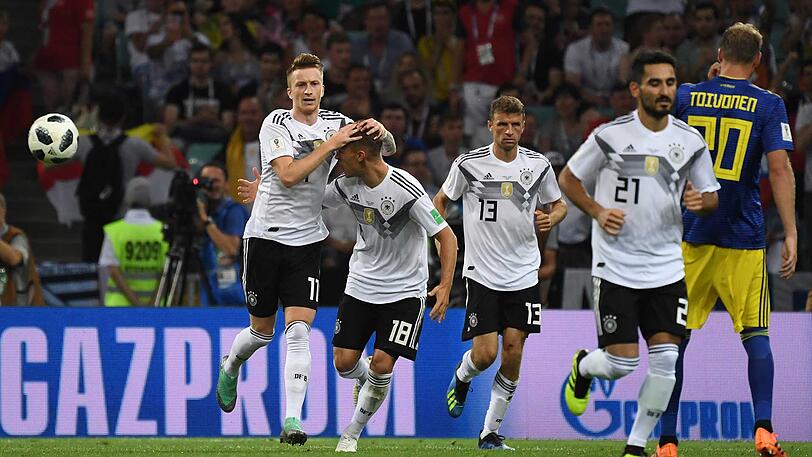 Marco Reus gehörte zu den Gewinnern gegen Schweden, Thomas Müller hingegen schwächelte.