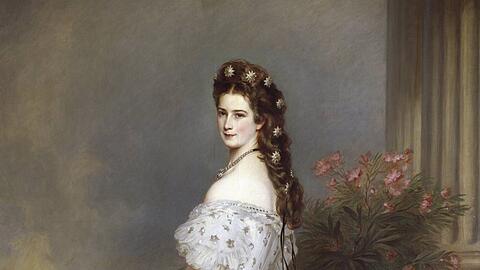 Franz Xaver Winterhalter malte sein Porträt der Kaiserin um 1866 in Wien.