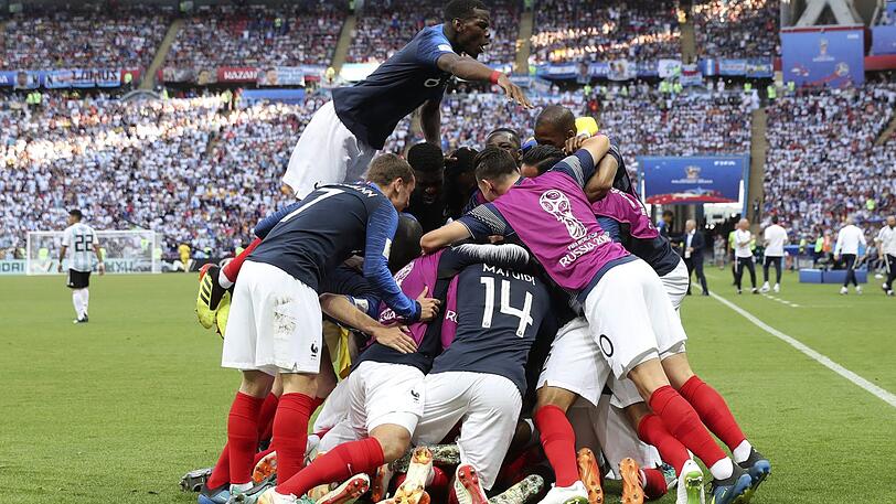 Frankreich jubelt! Sie kamen, kämpften- und siegten!