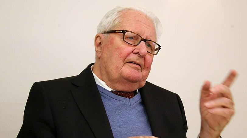 Hans-Jochen Vogel im Mai 2018.